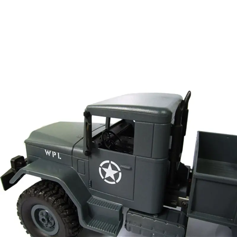WPL B14 RC автомобиль 1/16 Рок Гусеничный внедорожный 4WD 2,4 г военный грузовик автомобиль забавная игрушка Y51E