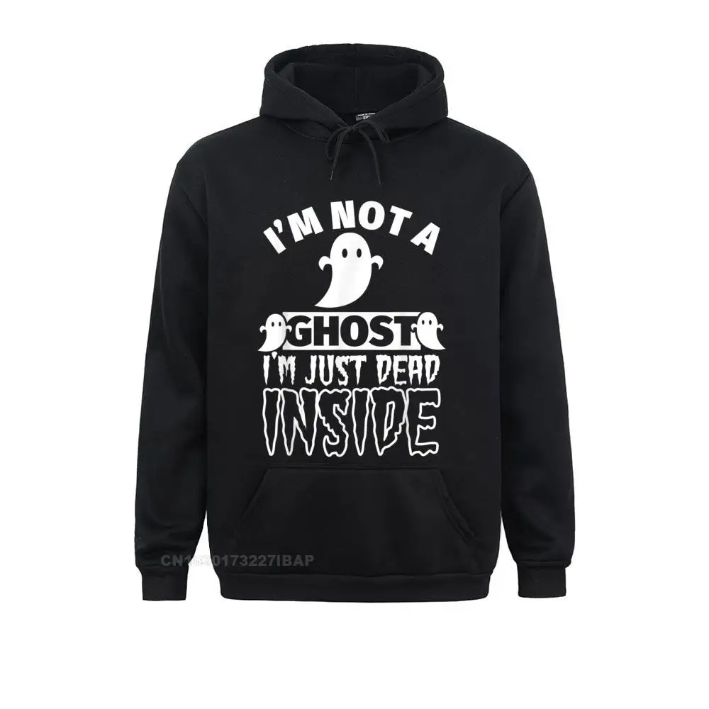 

Halloween Costume I'm not a ghost just dead inside Hoodies Labor Day 2022 Hot Sale Party Women's Sweatshirts Printed On Hoods