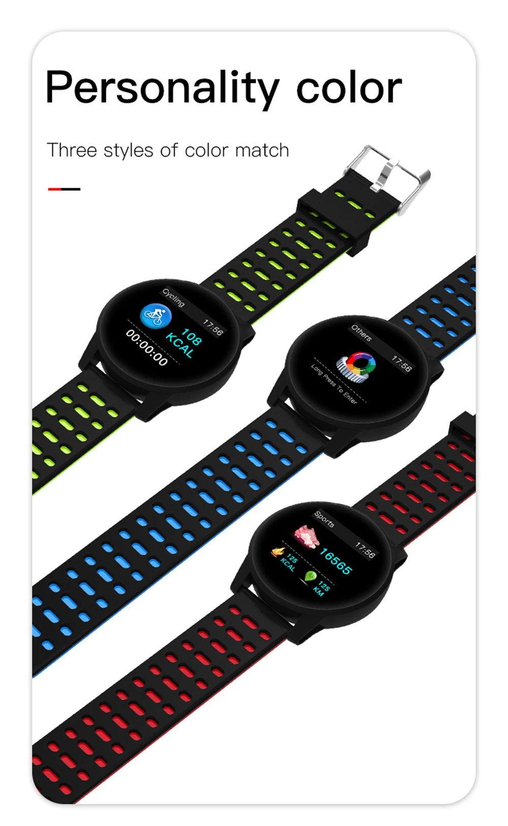 Новые умные часы Для мужчин крови Давление сердечного ритма Фитнес трекер Шагомер мужские спортивные Смарт-часы для Android IOS Smart Watch