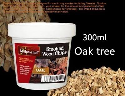 Древесные чипсы для курения древесные чипсы для курильщика барные аксессуары барный инструмент - Цвет: Oak tree 300ml