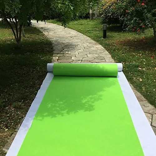 Grass Аксессуары для прохода, свадебные аксессуары, ковры для прохода, коврики для повторного показа шагов, церемоний, вечеринок и мероприятий в помещении, на день рождения - Цвет: Grass