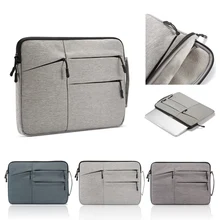 Сумка для ноутбука Macbook Air Pro 15,6 15 13 дюймов универсальная сумка для ноутбука бархатный пылезащитный портфель для ноутбука xiaomi