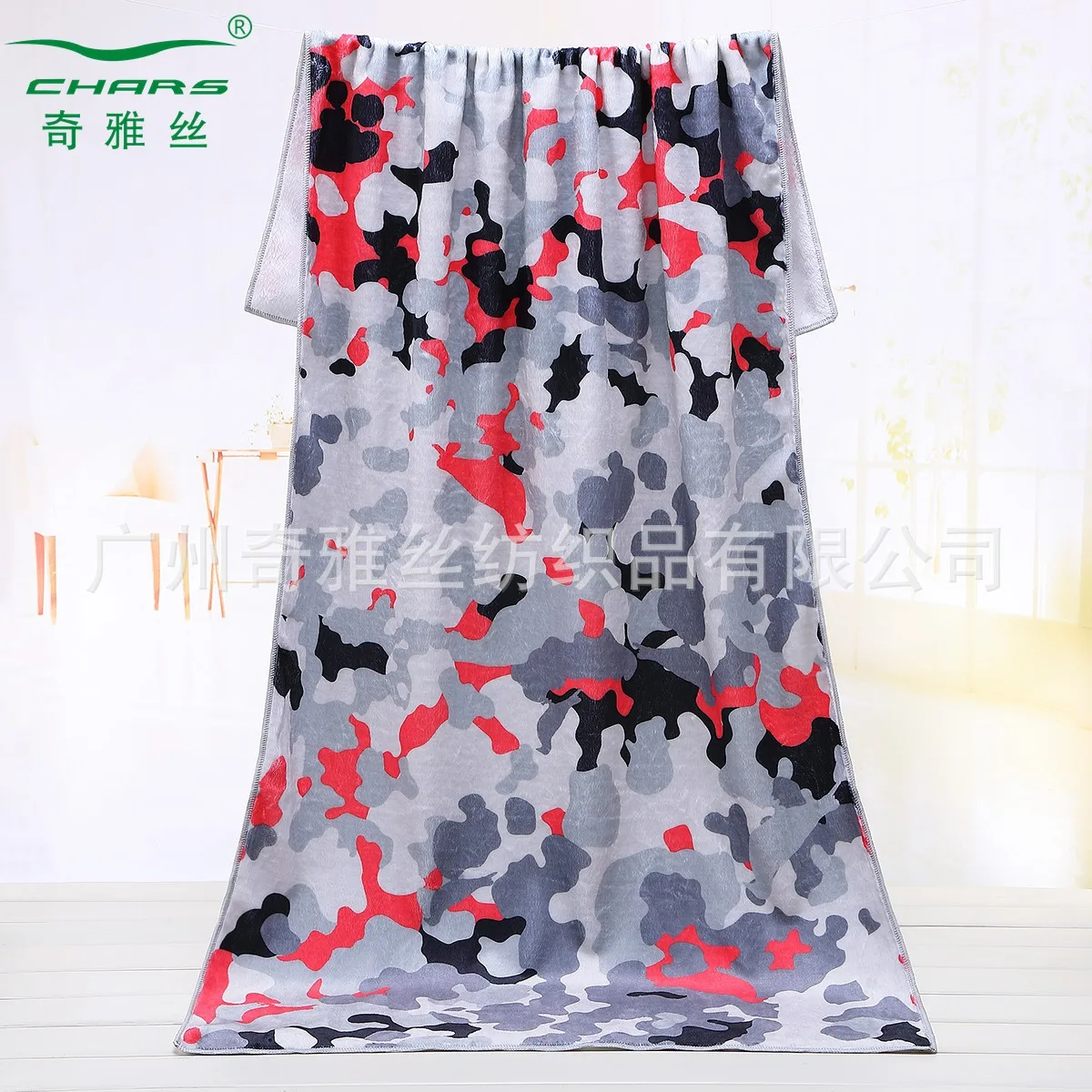 

Flannel Printed Blanket wu xiu tan Airable Blanket