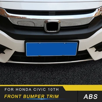 

Auto Car-styling Front Bumper Trim Cover Sticker Exterior Accessories for Honda Civic 10th 2016-2020