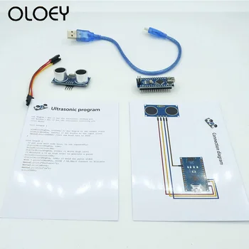 

Stem Education Div Ardun Nano3.0 Robot Ultrasonic Distance Detection Sensor Learning Electronic Module Suite Programming