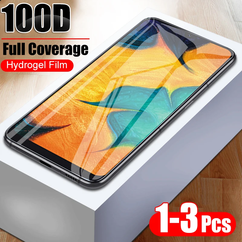 Гидрогелевая пленка для Samsung Galaxy A10 A20 A30 A40 A50 A60 A70 M10 M20 A71 A8 2018 A51 3 шт. полное покрытие