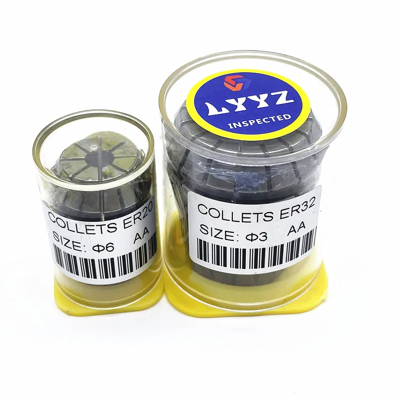 High precision ER spring collet ER11 ER16 ER20 ER25 ER32 AA suitable for engraving machine spindle CNC machining center