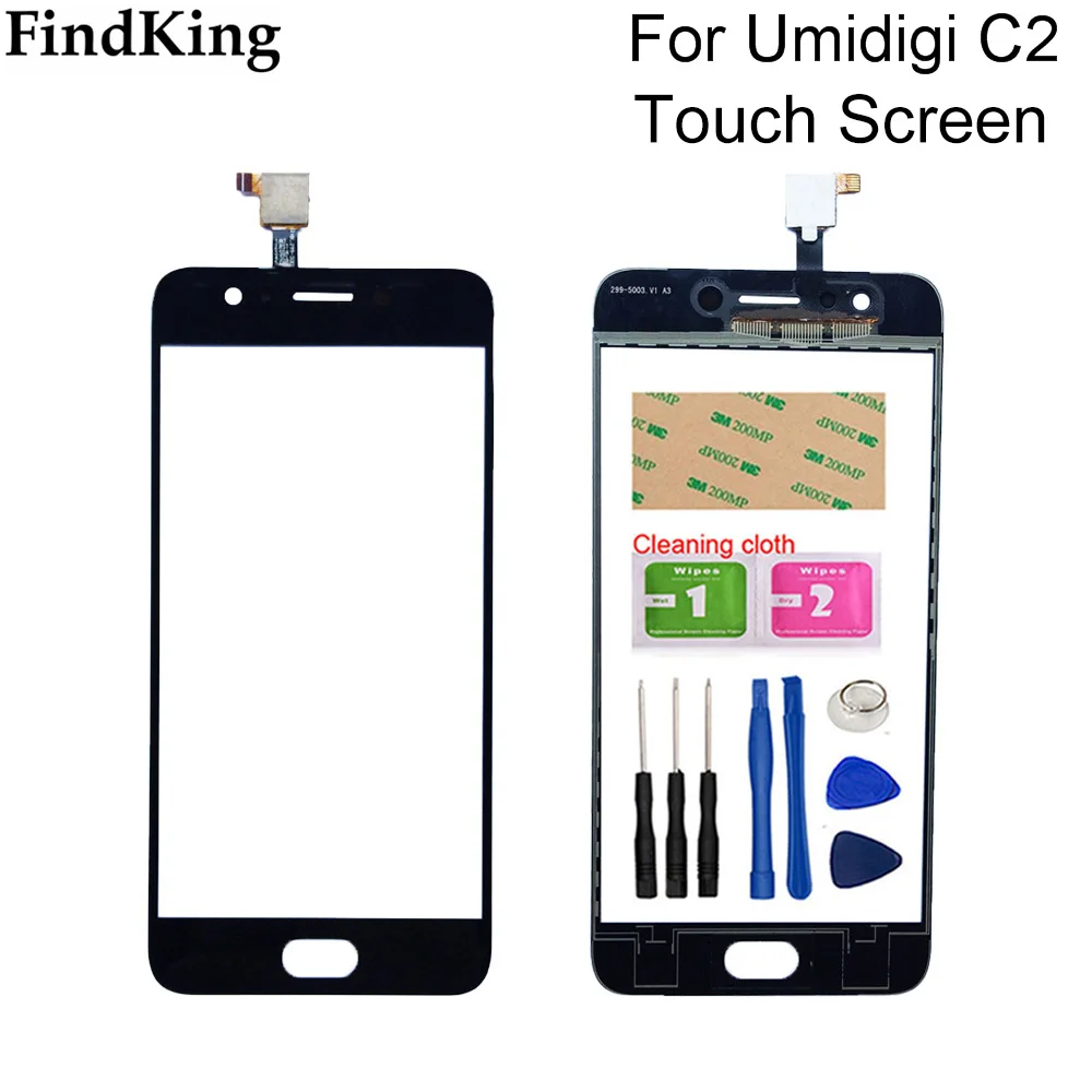 5 0 ''мобильный телефон сенсорное стекло для UMIDIGI C2 сенсорного экрана Umi