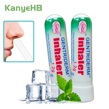 

10pcs Nasal Essential Oils Rhinitis Mint Cream Refresh Runny Nose Cold Cool Chinese Natural Herbal Ointment Nasal Inhaler A411