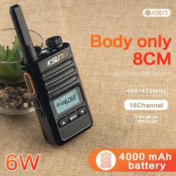 Mini Fashion KSUN KS-XK Bangladesh Professional 6W 4000mAh Walkie Talkie 50km Two-Way Radio
