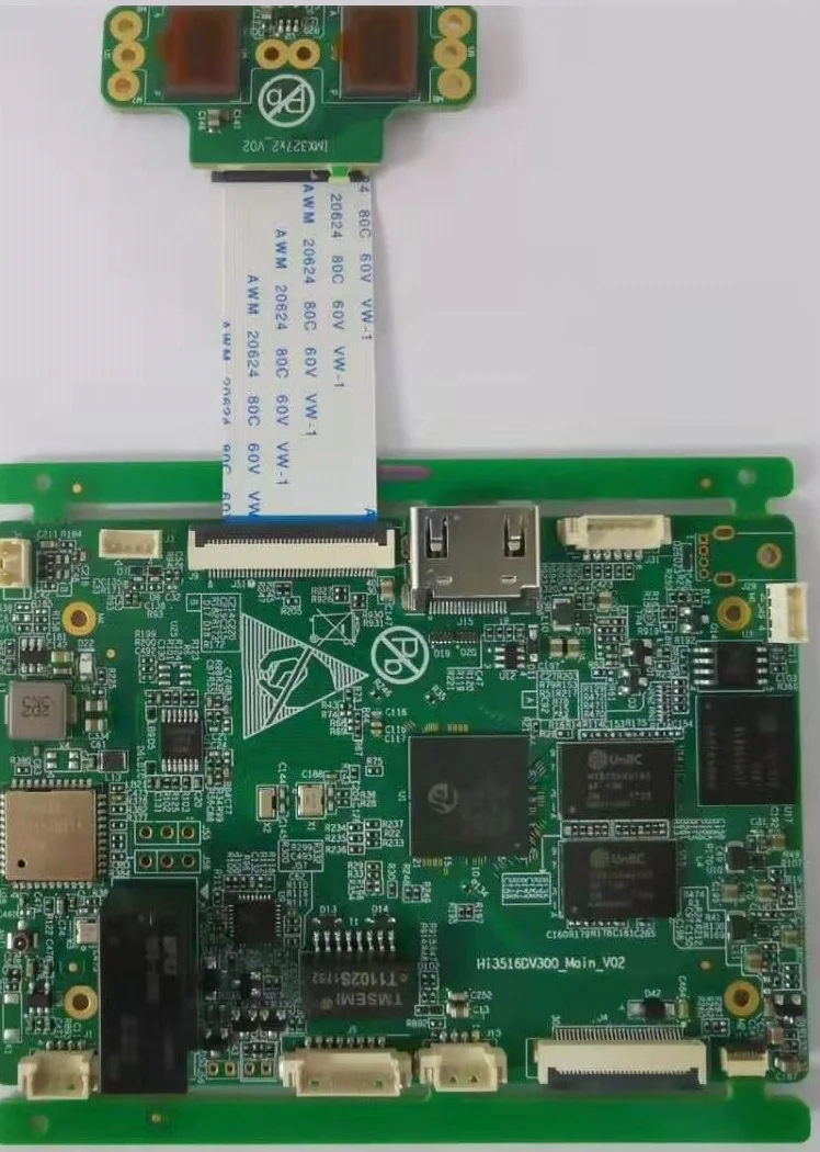 US $293.04 Hi3516DV300 development board all interfaces have been introduced support face machine development support binocular screen