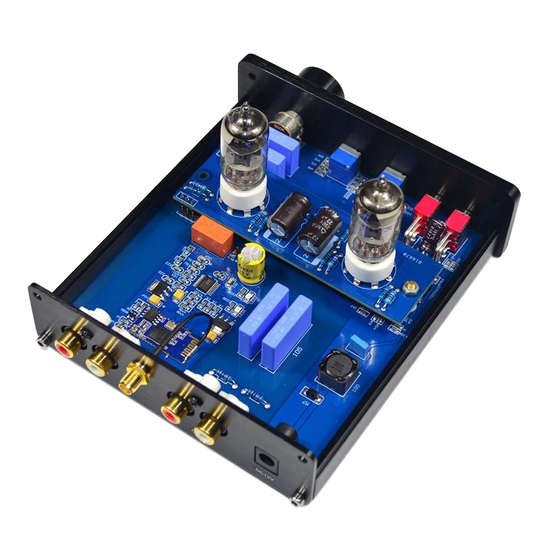6J1 вакуумный ламповый предусилитель Tone Preamp Bluetooth 5,0 аудио усилитель
