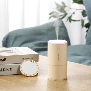 

New Style X20 Mirror Humidifier with Battery Multi-functional Makeup Mirror Car Mounted Mini USB Desktop Air Humidifier Humidifi