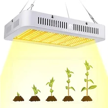 LED Grow Light 1000W Full Spectrum 3500K Sunlight& Red UV For Indoor Greenhouse Hydroponic Growth Garden Flowering Planting