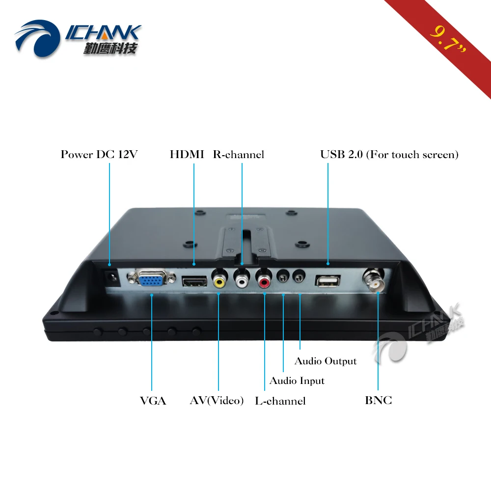 ZB097JC-V592D/9," 10" дюймов 1024x768 ips Fullview HDMI USB драйвер бесплатно десять точек емкостный сенсорный ЖК-экран ПК МОНИТОР дисплей