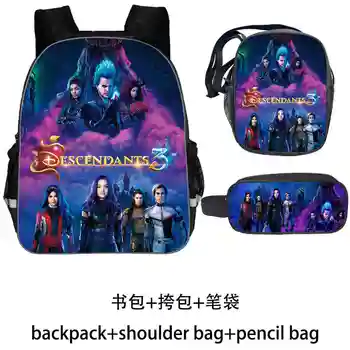 

Disney Descendants 3 Kids Backpack for Boys Girls Student School Bag Custom Schoolbags for Children Students Bookbag