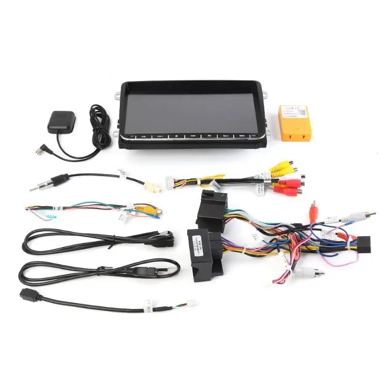 9093 2 DIN Android 8,1 Автомагнитола BT WiFi gps навигация головное устройство для VW USB радио приемник автомобиля стерео автомобиля электоника