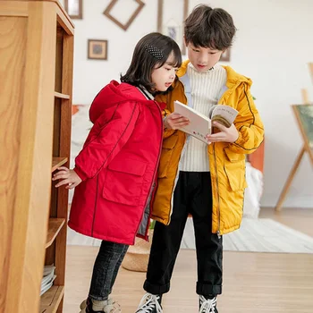 

COOTELILI Kids Boys Winter Jacket Children Toddler Girl Clothes Winter Coat Girl Windproof Warm Thicken Snowsuit Outerwear