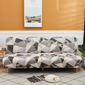 

Modern Anti-dirty Folding Sofa Bed Cover Elastic Stretch All-inclusive Sofa Cover Without Armrest Tight Wrap Slipcover