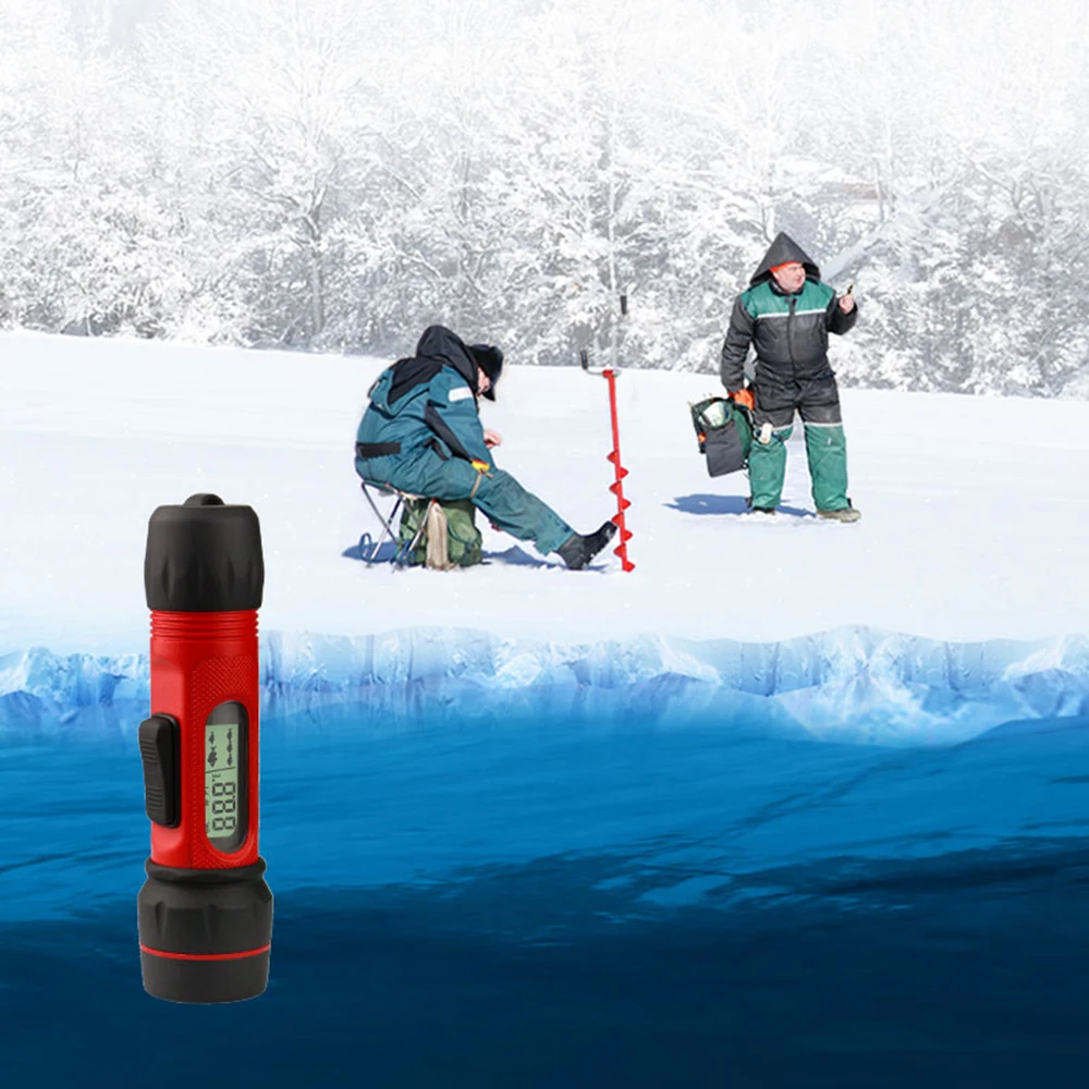 Waterproof Portable Fish Finder Echo Sounder Depth Digital Handle
