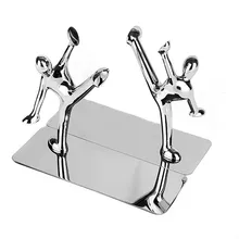 1 пара из нержавеющей стали Kung Fu Детские зажимы для книг Европейский книжный шкаф для украшения дома OC