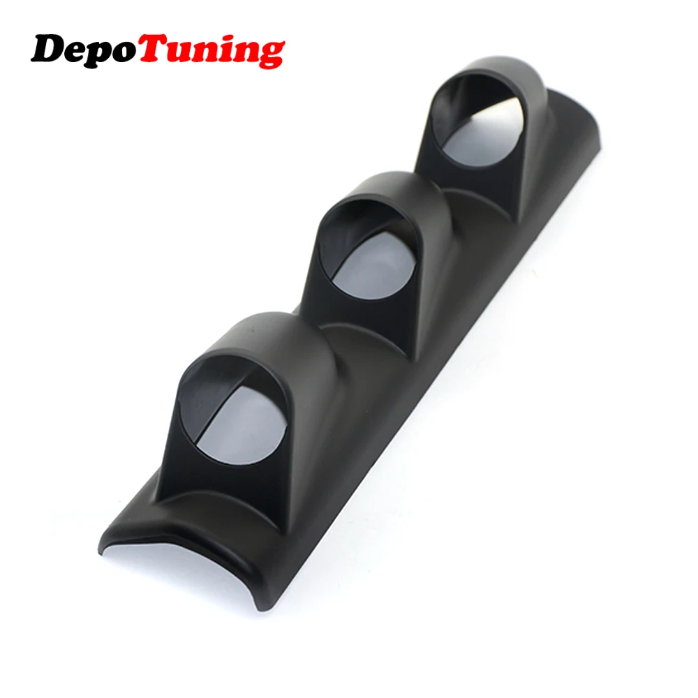 

DepoTuning 2" 52mm Universal A-PILLAR Three Holes Dash Gauge Pod Mount Holder Left Hand Drive