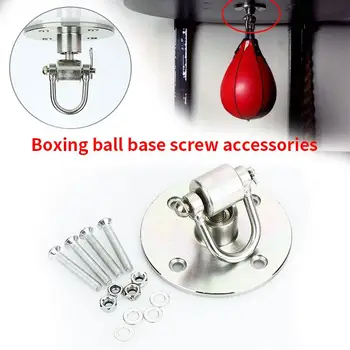 

Boxing Bag Hook Metal Hook Sports Safety Accessories Swivel Holder Sandbag Training Iron Silver Fitness Equipment Fixture