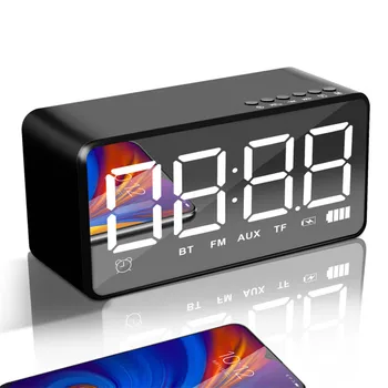 

Bluetooth Speaker Alarm Clock Wireless Mobile Computer Home Fashion Calendar Alarm Clock Radio Alarm Clock
