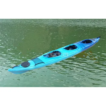 

5.8m Length 3-Person Professional Long Distance Ocean Boat Canoe kayak Fishing Boat Hard Plastic Wear-resistant Boat EKSIT58001