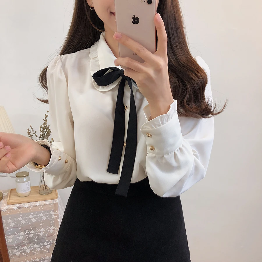 Skirt autumn and winter student a word black retro high waist hip skirt