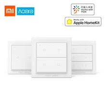 Xiao mi aqara opplle DRAADLOZE Smart Switch internatorale Versie Werken Met mi thuis app для apple Homekit