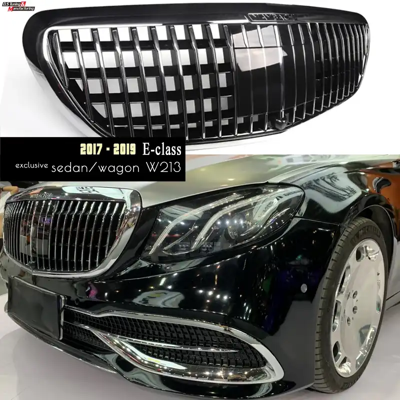 Frontschurze Grille Fit Fur Mercedes W213 S213 E Klasse Pre Facelift 2017 2019 Limousine Wagon Exklusive Modelle Nur Racing Grills Aliexpress