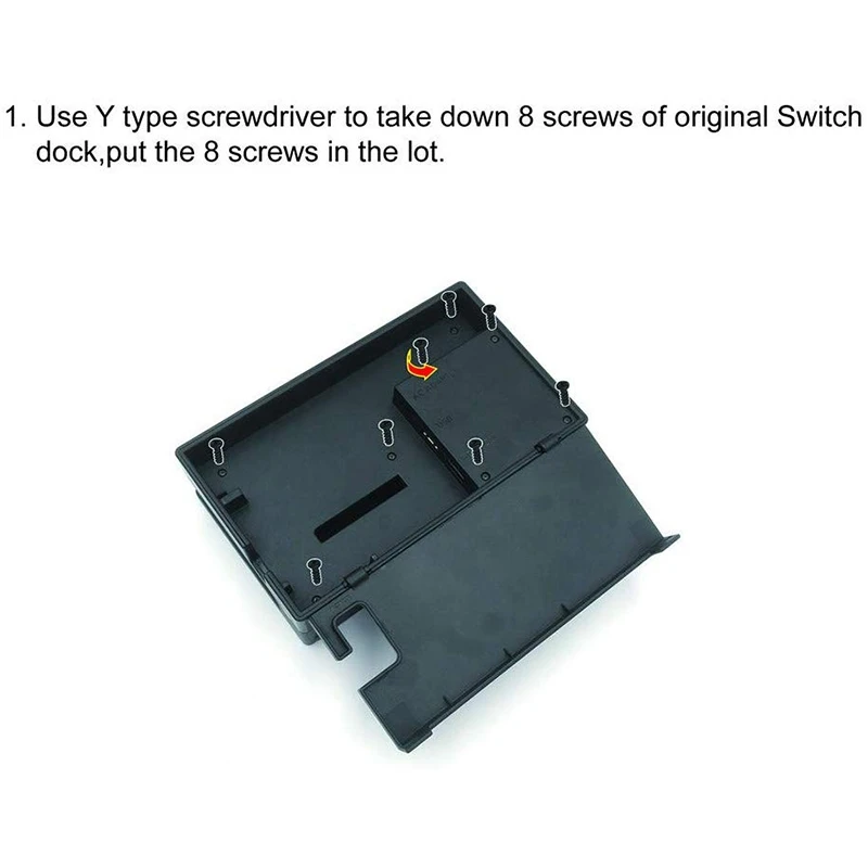  Ns06 Basis Montage Zubehör Stabile und Nicht-Schlupf Typ-C Docking Station Hdmi für Ns Nintendo Sch