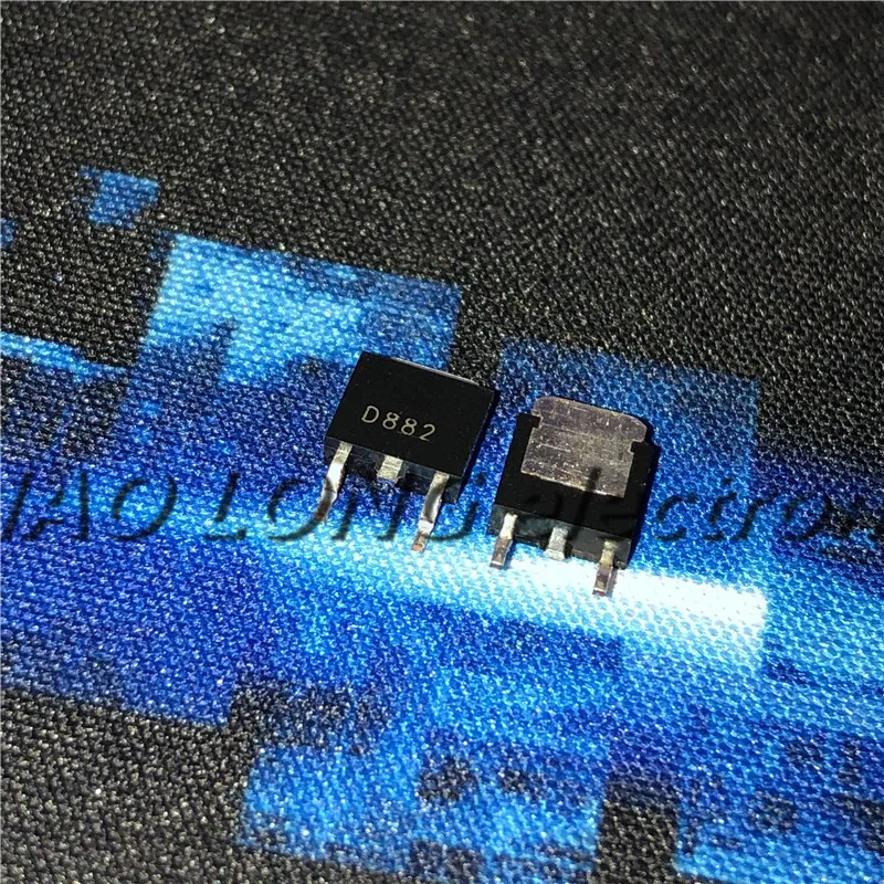 5 шт./лот 2SD882 D882M NPN TO-252 В наличии Новый оригинал | Электронные компоненты и