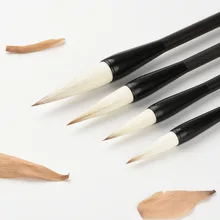 4 шт. китайская кисть для каллиграфии, кисть для письма для начинающих, для обычного письма и рисования, Tinta China Caligrafia