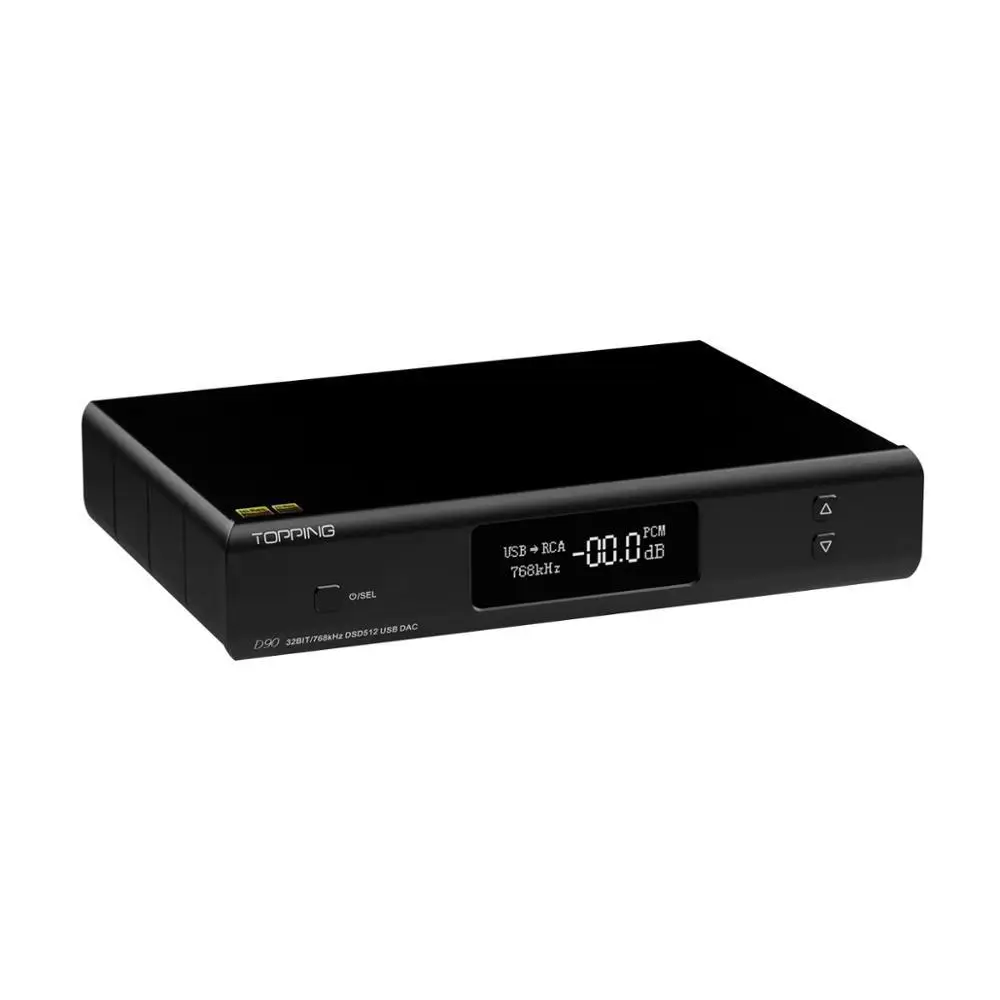 Топ D90 аудио декодер AK4499 XMOS XU208 USB Hifi музыка ЦАП-предусилитель DSD512 CAR8675 LDAC Bluetooth 5,0