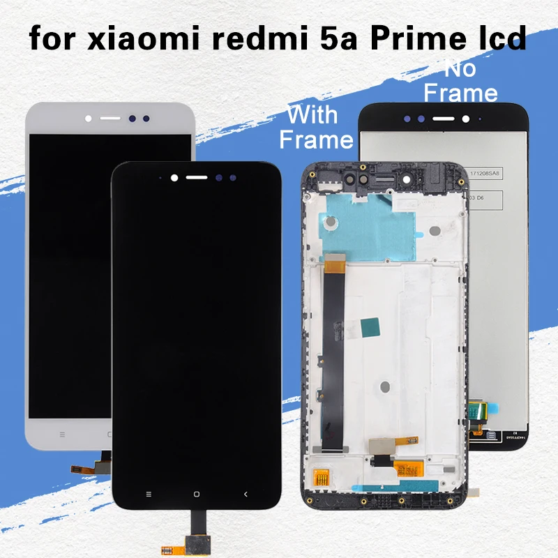 

Dinamico 4GB For Xiaomi Redmi Note 5A Prime Lcd Display Touch Screen Digitizer Assembly For Redmi Note 5A Prine Display Y1 Lcd