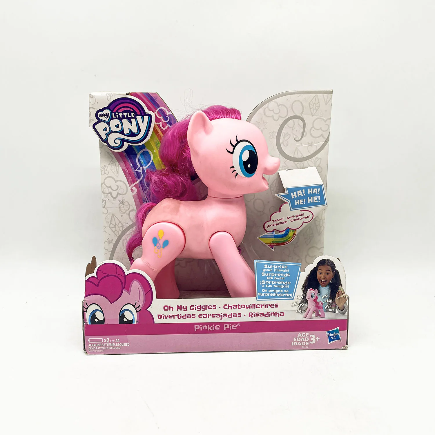 Hasbro Brinquedo My Little Pony Pinkie Pie Risadinhas