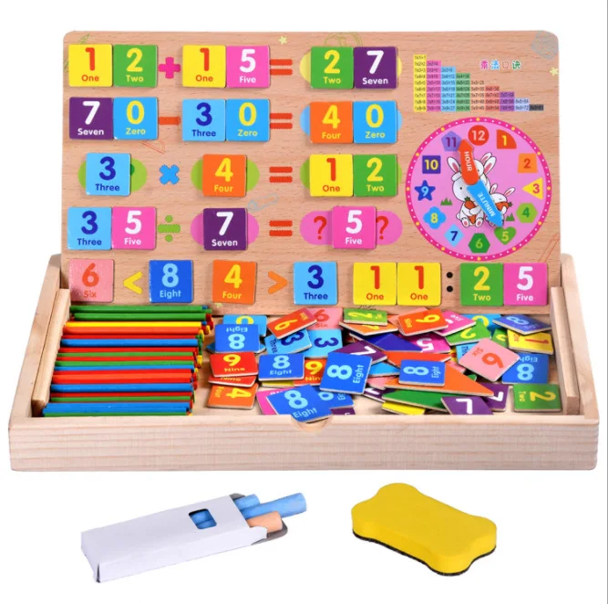

Children'S Educational Multi-functional Magnetic with Numbers Rod Educational Toy Early Education ENLIGHTEN with Numbers Magneti
