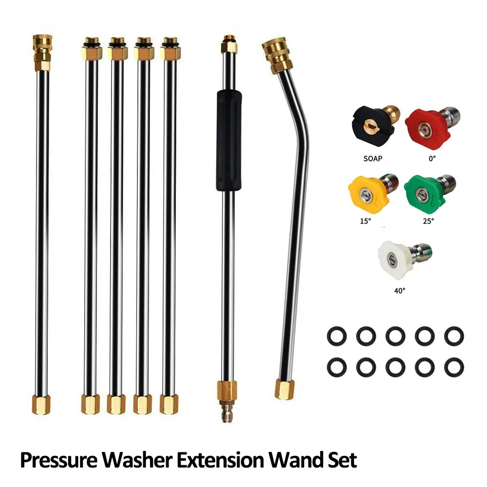 Pressure Washer Wand Extension Set Replacement Lance 90Inch 1/4 Inch