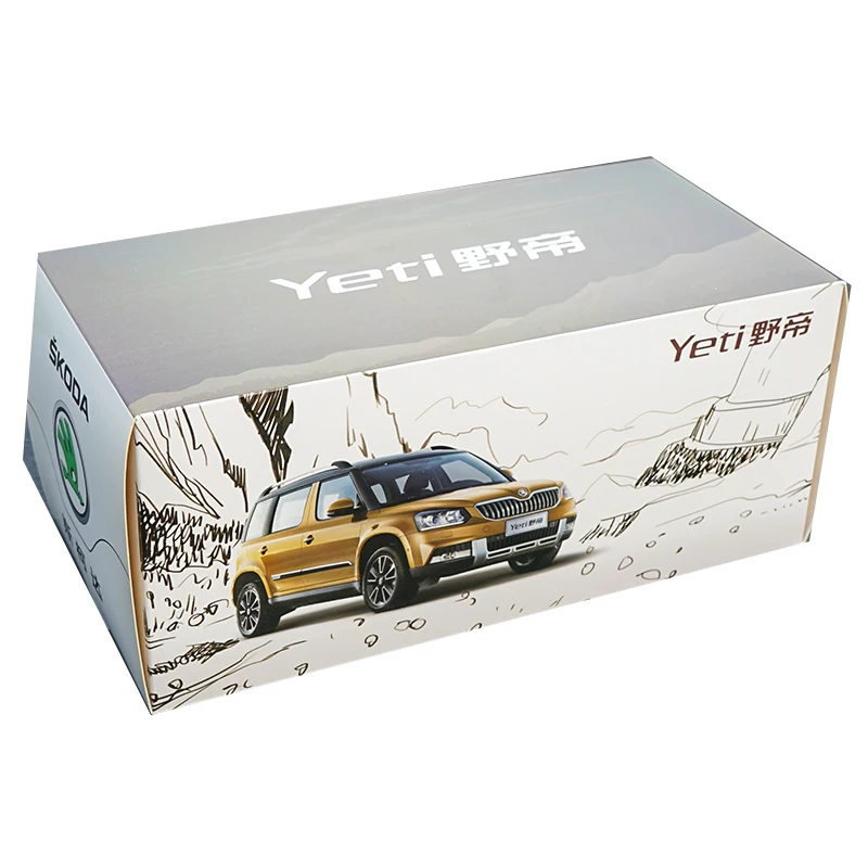 Фабричный 1:18 VW skoda YETI внедорожник классические модели игрушек на день рождения/рождественские подарки, коллекция