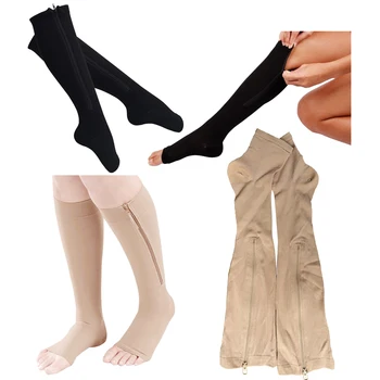 

Increasing circulation Compression Knee Socks Leg Support Stockings