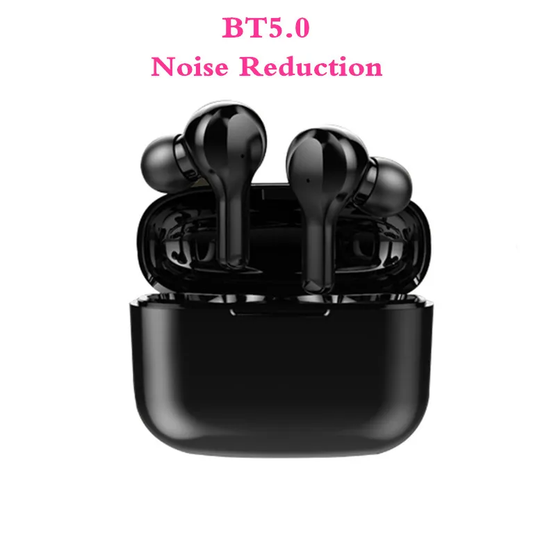 

TWS Wireless Bluetooth 5.0 Earphone Binaural earbuds Touch Headset 9D Noise Reduction Stereo Headphones For SmartPhone
