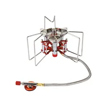 

Adjustable Outdoor Camping Cooker Portable CO Stove With Foldable Steel Wire Legs Stand Mini Stove Furnace Camping BBQ Tools