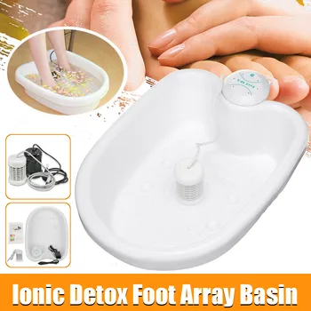 

Home Mini Detox Foot Spa Machine Cell Ionic Cleanse device Ionic Detox Foot Spa Aqua Foot Bath Massage Detox Foot Bath Basin