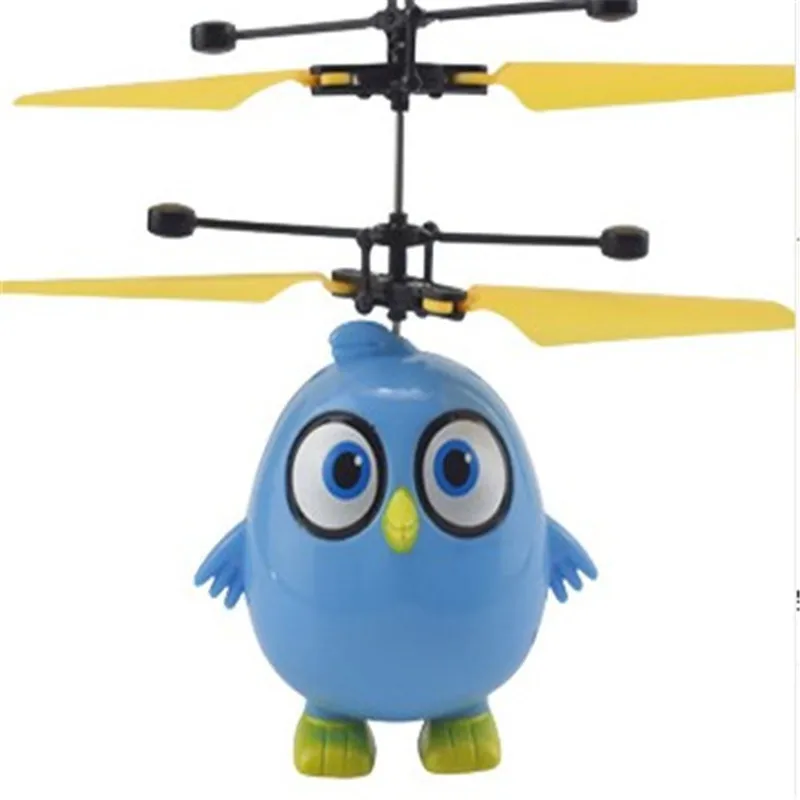 Дрон Мини вертолет Дрон Миньоны вертолет Квадрокоптер Летающий Дрон сенсорная игрушка для детей Рождественский подарок для детей - Цвет: 3