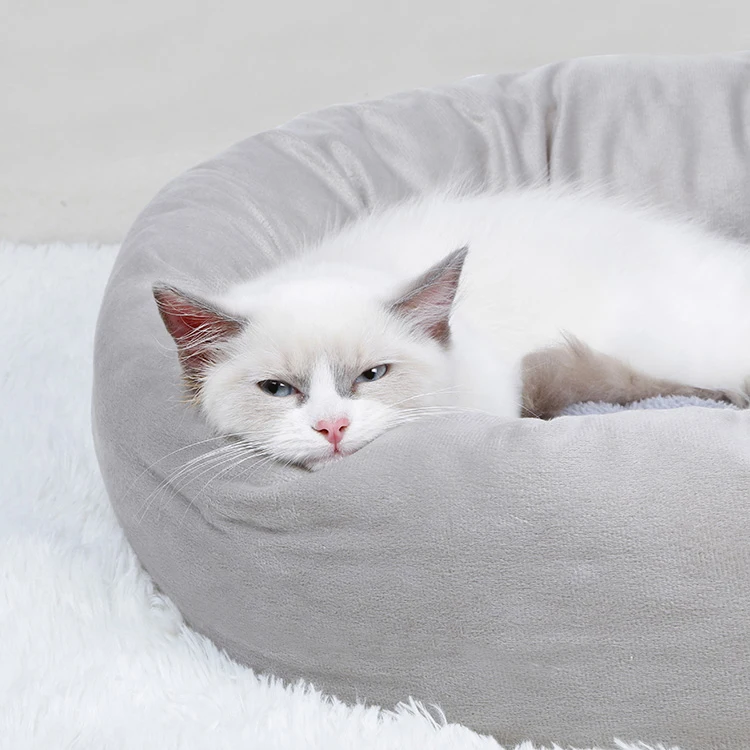 Кошачий наполнитель летняя кровать для кошки плюс бархатный коврик для кошки спальный коврик кошачьи принадлежности для питомцев, зимний, теплый питомник четыре сезона универсальный