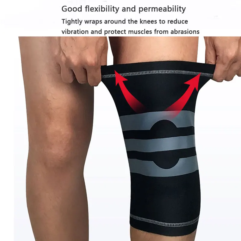 Knee Pad Gym Sport Braces Sleeve Fitness Running Knee Support Protect Elastic Neoprene Weight Lifting Compression Kneepad