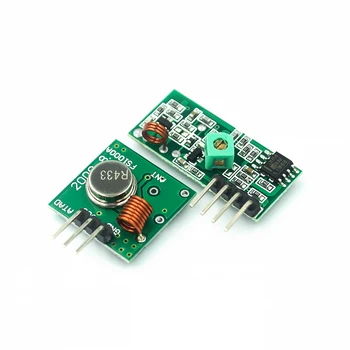 

RF wireless receiver module & transmitter module board super regeneration 433MHZ DC5V (ASK /OOK) 50pair =100pcs