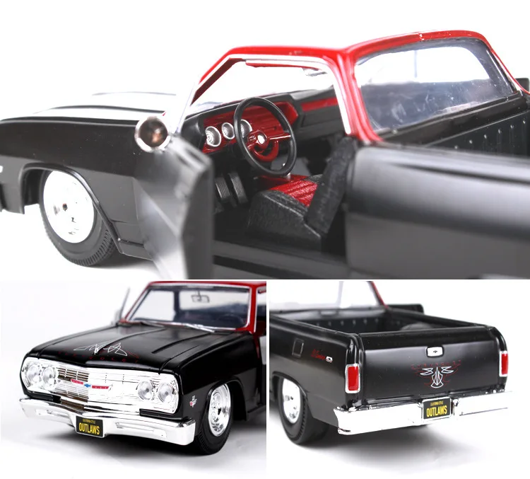 Maisto 1:24 1965 Chevrolet EL CAMINO имитация сплава Модель автомобиля ремесла украшение Коллекция игрушек инструменты подарок